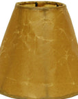 Brown Crinkle Oil Paper Empire Lamp Shade