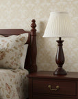 5" White Set of 6 Slanted Pleat Chandelier Silk Lampshades