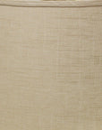 Light Yellow Linen Drum Lamp Shade