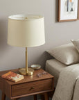 Ivory No Slub Innsbruck Drum Lamp Shade
