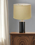 Beige Linen Drum Lamp Shade