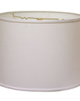 White No Slub Innsbruck Drum Lamp Shade