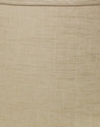 Light Yellow Linen Drum Lamp Shade
