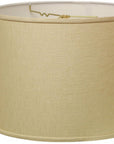 Beige Linen Drum Lamp Shade