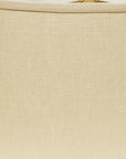Beige Linen Oval Lamp Shade