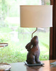Ivory No Slub Innsbruck Oval Lamp Shade