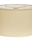 Beige Linen Oval Lamp Shade