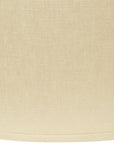 Beige Linen Oval Lamp Shade