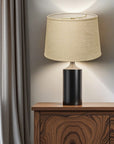 Light Yellow Linen Empire Lamp Shade