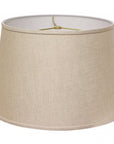 18" Dark Wheat Rounded Empire Slanted Linen Lampshape