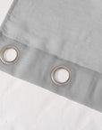 Set of Two 84" Silver Solid Modern Window Panels