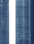 Set of Two 84" Blue Solid Modern Window Panels