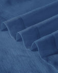 Set of Two 84" Blue Solid Modern Window Panels