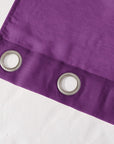 Set of Two 84" Purple Solid Modern Window Panels