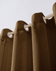 Set of Two 84" Chocolate Solid Modern Window Panels