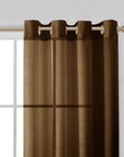 Set of Two 84" Chocolate Solid Modern Window Panels