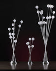 46" Chrome Multi Light LED Novelty Floor Lamp