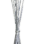 46" Chrome Multi Light LED Novelty Floor Lamp