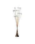 62" Yellow 16 LED Novelty Floor Lamp With White