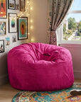 47" Orange Microsuede Classic Bean Bag
