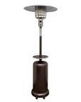 48000 BTU Bronze Steel Propane Cylindrical Pole Standing Patio Heater