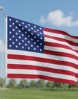 3' x 5' Red White And Blue Embroidered Nylon American Flag