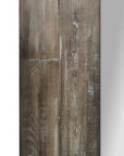 75" Brown Wood Framed Leaning Accent Mirror