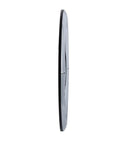 32" Silver Round Curved Frame Accent Mirror