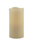 6" Ivory Flameless Pillar Candle