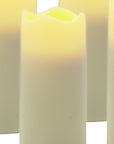Set of Four Ivory Flameless Votive Candle