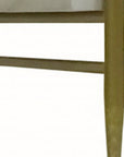 28" White Solid Wood Two Drawer Nightstand