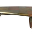 55" Copper Aluminum Writing Desk