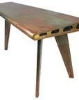 55" Copper Aluminum Writing Desk