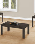 Set of Three 44" Oak Coffee Table