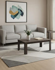 Set of Three 44" Oak Coffee Table