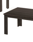 Set of Three 44" Oak Coffee Table
