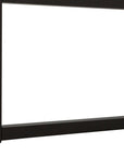 49" Gray and Black Computer Desk