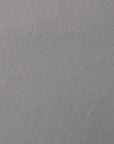 Gray Faux Leather Upholstered Camelback Full Headboard With Nail Head Trim