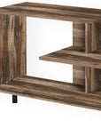 47" Brown Cabinet Enclosed Storage TV Stand