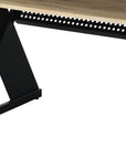 47" Natural and Black Music Desk