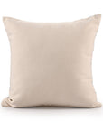 20" X 20" Blue Zippered Patchwork Indoor Outdoor Throw Pillow