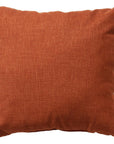 22" Orange Indoor Outdoor Throw Pillow