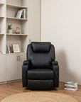 33" Black Power Heated Massage Lift Assist Recliner