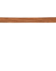 57" Chestnut Solid Wood Sled Console Table