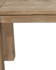 60" Natural Distressed Solid Wood Dining Bench