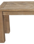 60" Natural Distressed Solid Wood Dining Bench