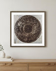 Zulu Gold I Brown Framed Print Wall Art