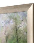 Wildflowers and Woods Gold Framed Print Wall Art