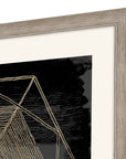 Woven Dreams II Silver Framed Print Wall Art