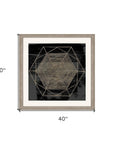 Woven Dreams II Silver Framed Print Wall Art